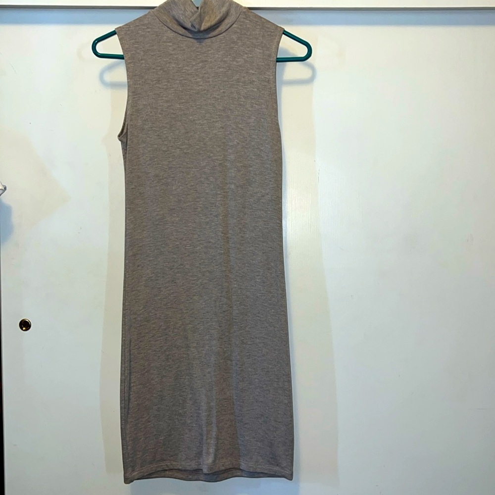High neck dress